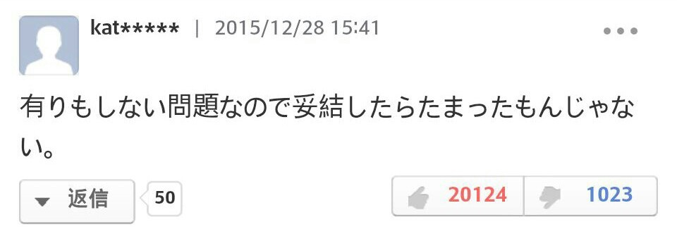 위안부 협상 타결에 빡친 일본 네티즌들.JPG | 인스티즈