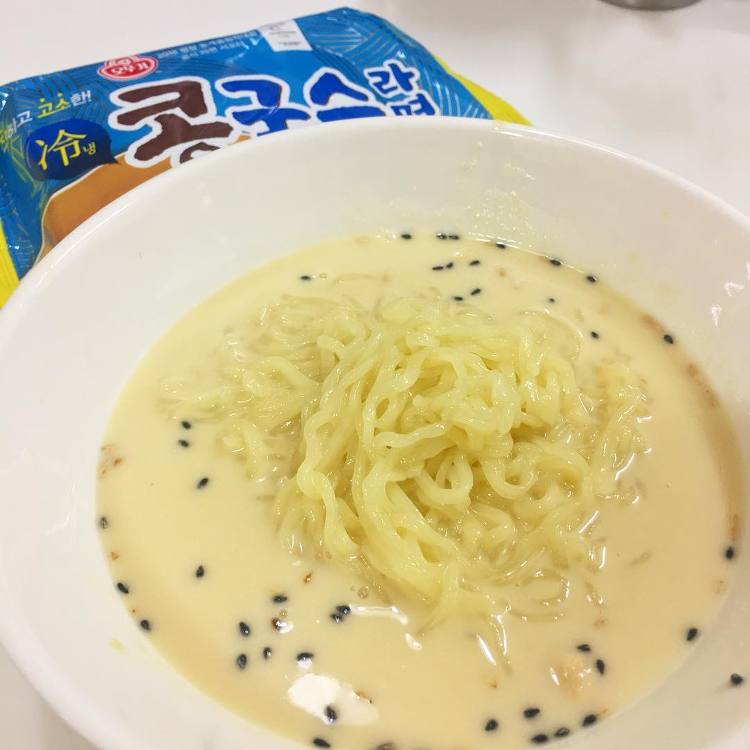 대체로 평 좋은 오뚜기 신제품 콩국수라면.jpg | 인스티즈