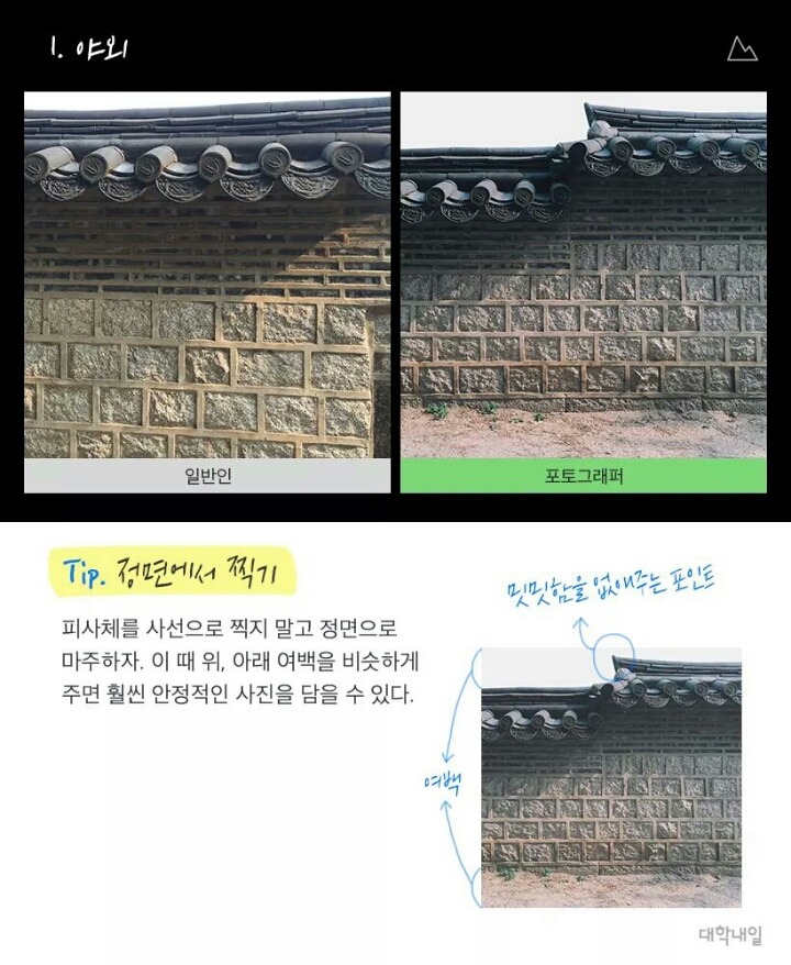 폰카로 최대한 사진 이쁘게 찍는 방법(feat.대학내일) | 인스티즈