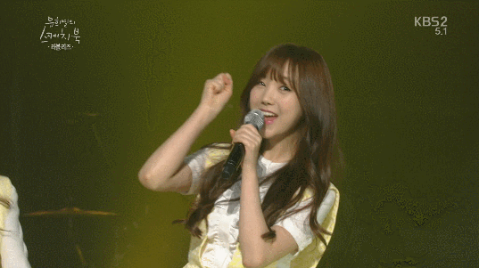 러블리즈 케이♥나 그대위해 몰래감춰놓은 애교도 있는걸~.gif | 인스티즈