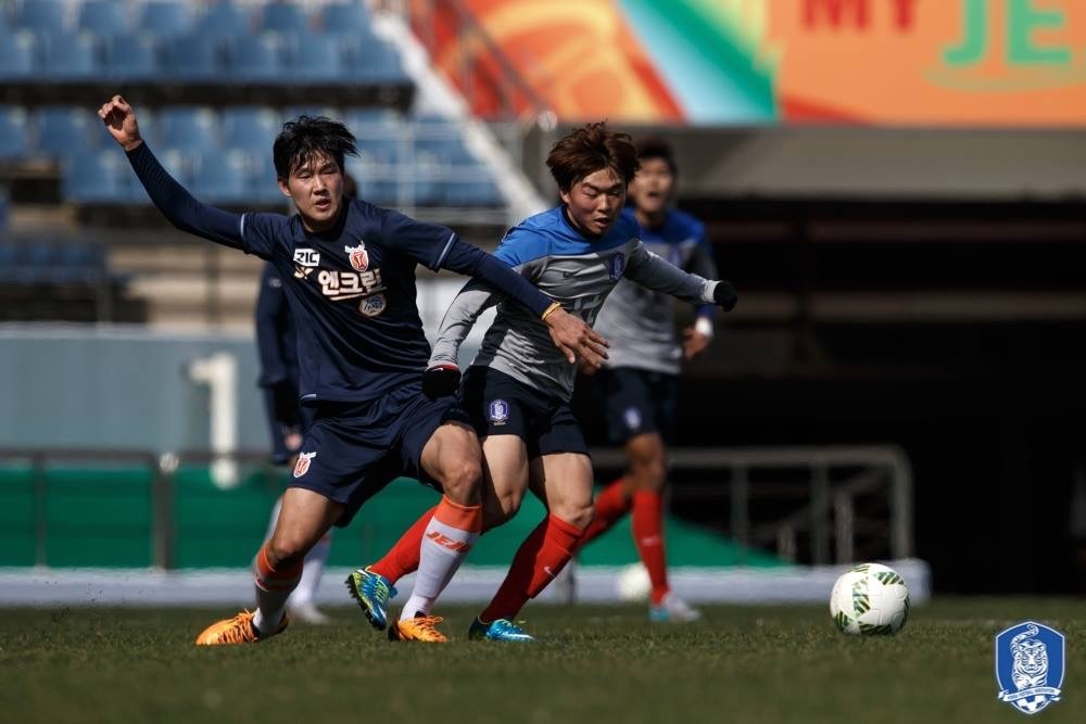 U-19 대표팀 vs 제주 유나이티드 경기 사진들 | 인스티즈