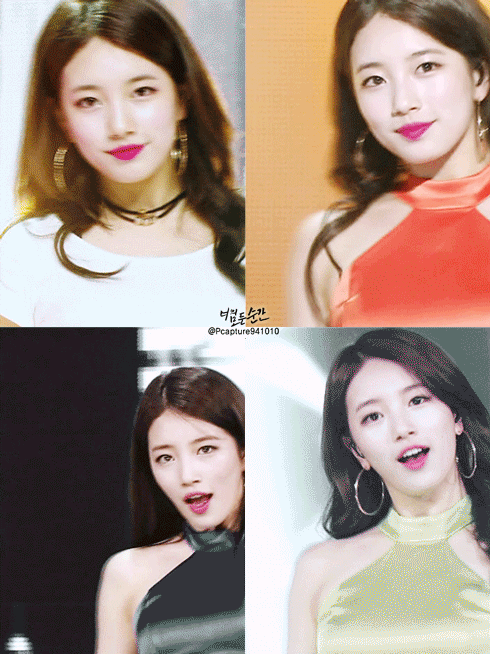 안어울리는색이 없는 수지.gif | 인스티즈