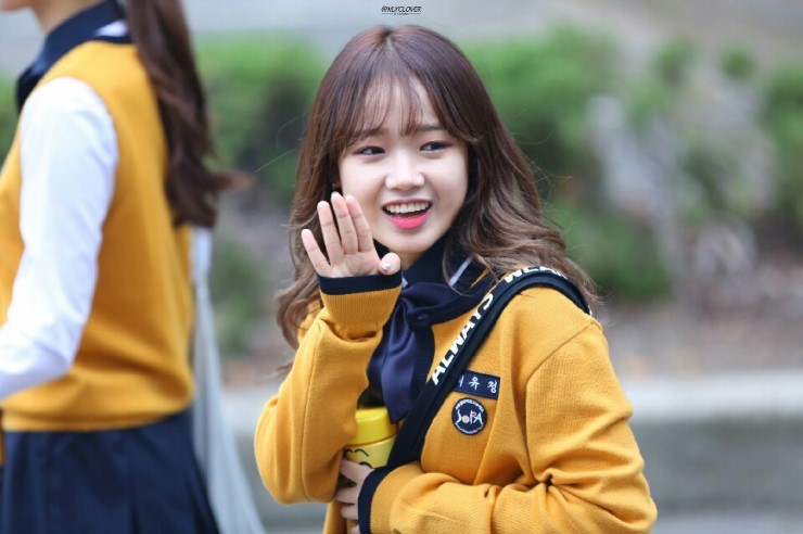 아이오아이 최유정 교복입은 모습 모음 | 인스티즈