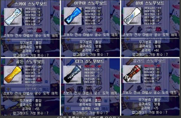 옛날 메이플 인기 아이템.jpg | 인스티즈