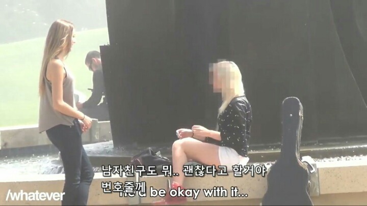 예쁜 여자가 여자한테 작업을 걸면 | 인스티즈
