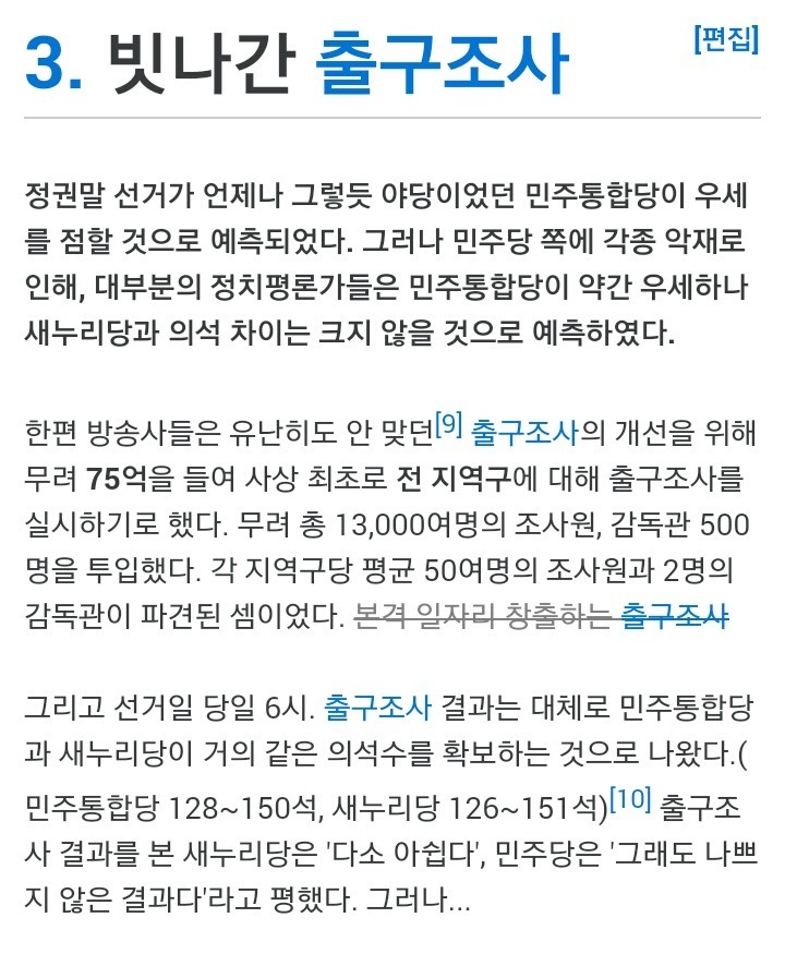 출구조사를 보고 설레발 치면 안되는 이유 | 인스티즈