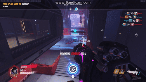 [오버워치] 파라 고인탈출법 찾앗다.gif | 인스티즈