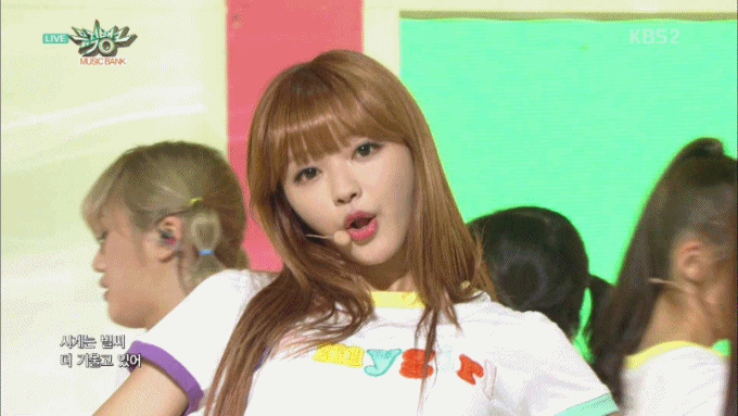 [오마이걸] 오늘 뮤직뱅크 Liar Liar 움짤3 | 인스티즈