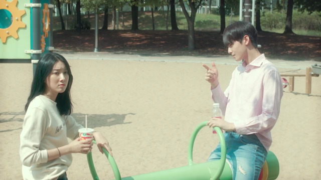 [마이로맨틱썸레시피] 모쏠 여주가 차은우 입간판과 사랑에 빠지는 웹드 3화 | 인스티즈