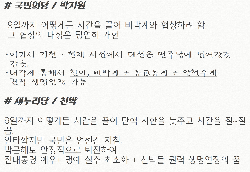 근혜 탄핵현상황 요약 | 인스티즈