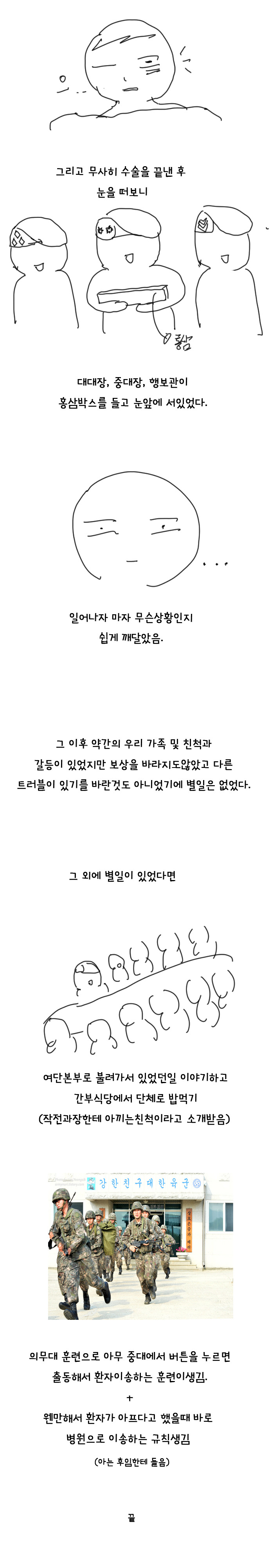군대에서 맹장터진 만화.jpg | 인스티즈