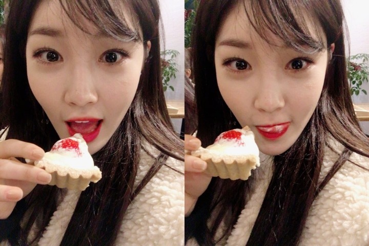청하 팬카페 셀카들.jpg | 인스티즈