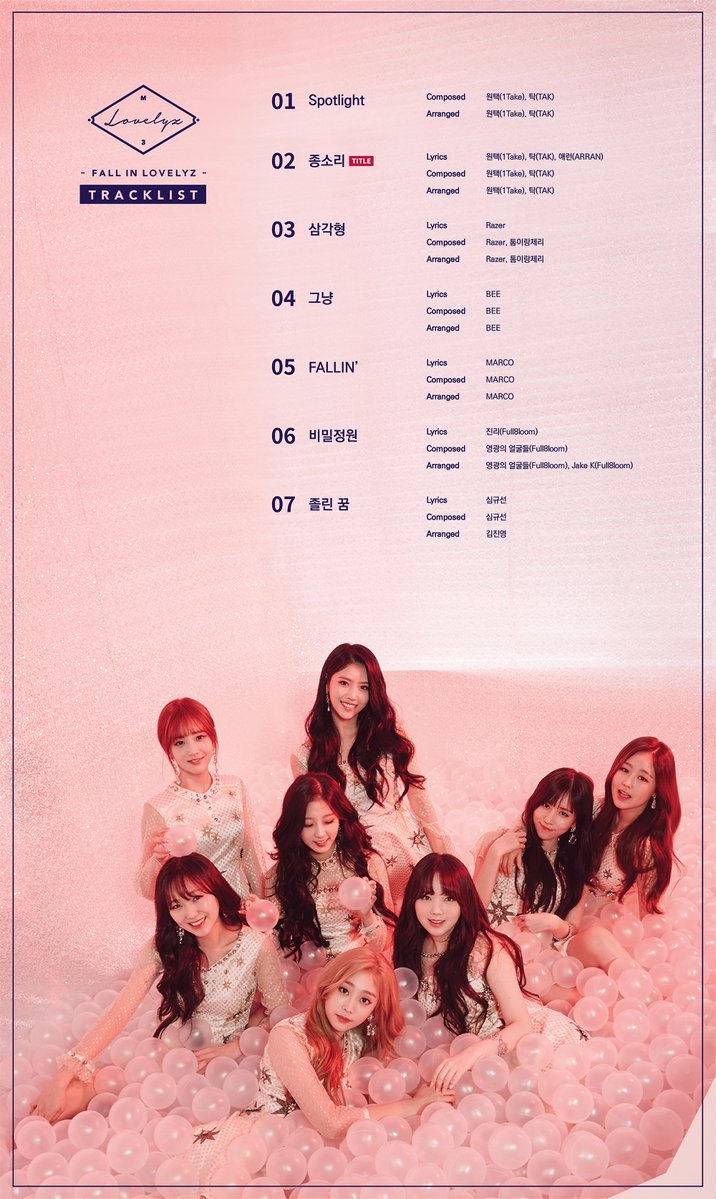 러블리즈 트랙리스트 | 인스티즈
