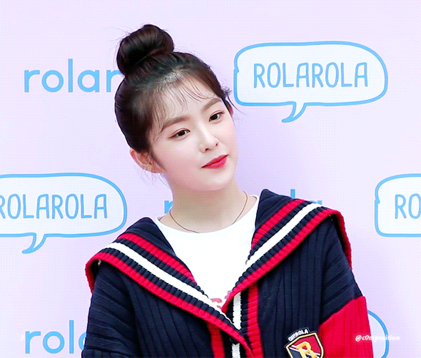 플래시 세례 받는 아이린.gif | 인스티즈