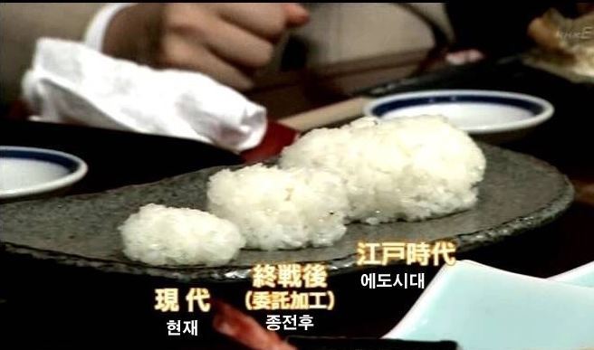 시대별 초밥의 양 | 인스티즈