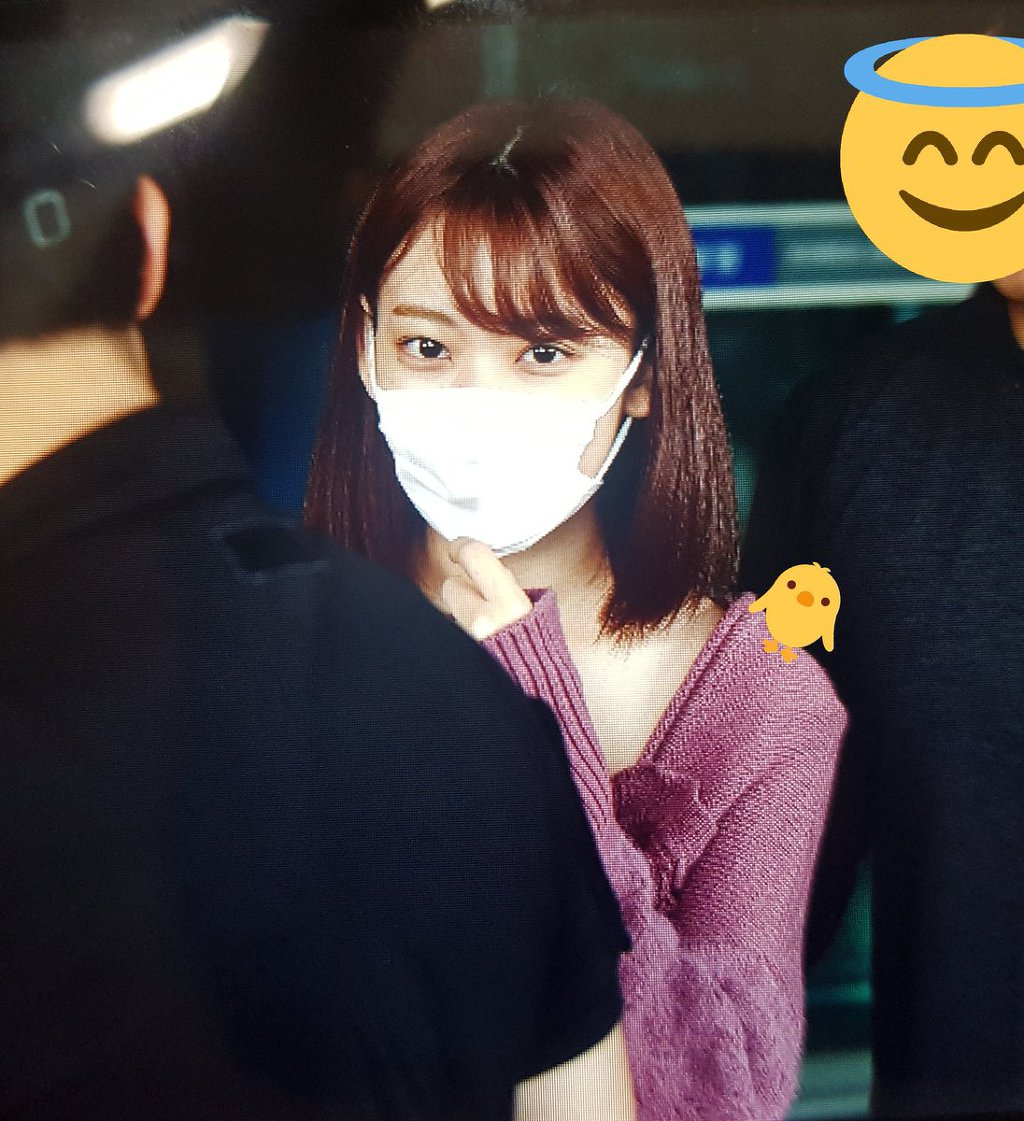 [아이즈원] 조금전 미야와키 사쿠라 김포공항 입국 프리뷰 | 인스티즈