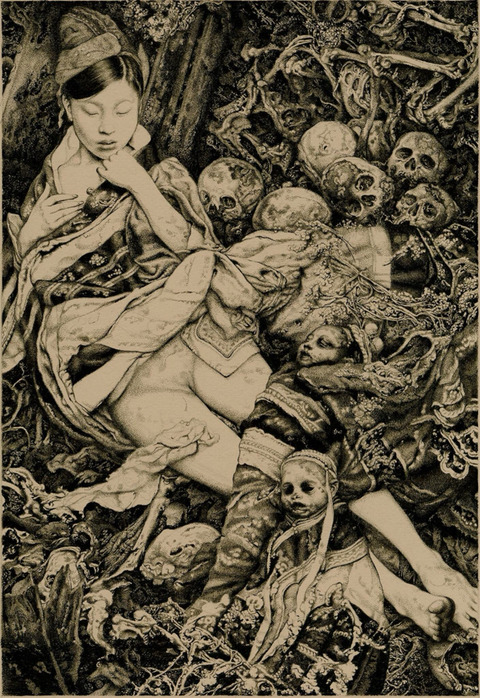 [예술] 러시아 출신 영국 일러스트레이터 Vania Zouravliov (다소 기괴주의) | 인스티즈