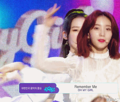 음악중심 오마이걸 비니.gif | 인스티즈