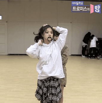 귀여운 프로미스 이나경.gif | 인스티즈