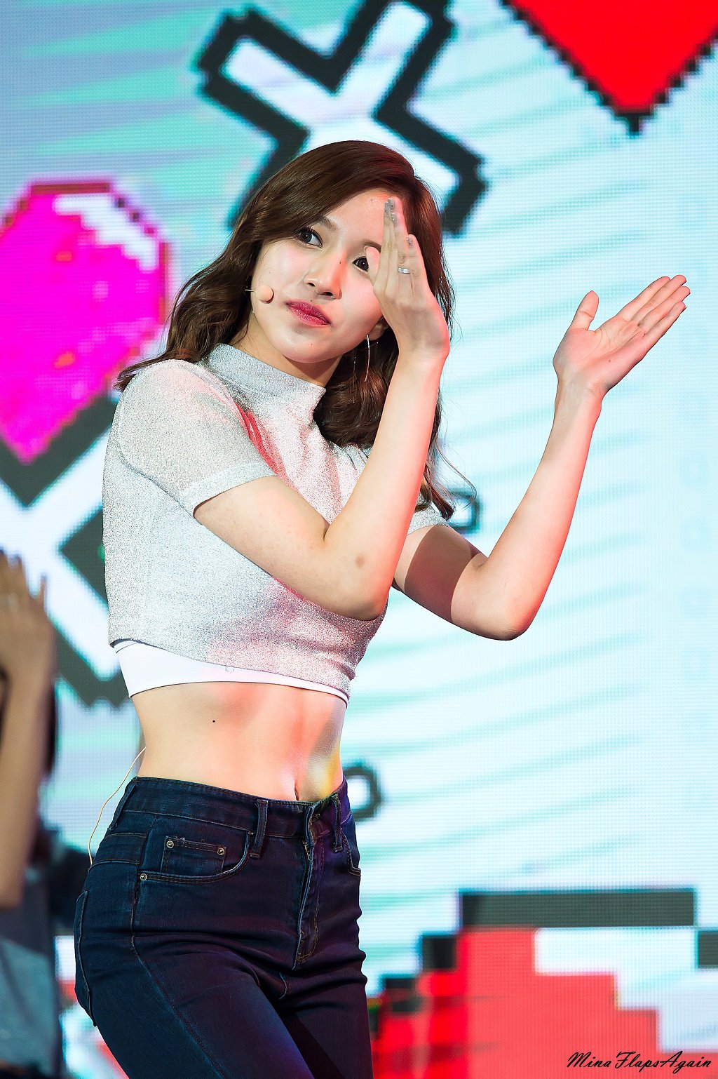 묘이 미나 복근 하앙.. | 인스티즈