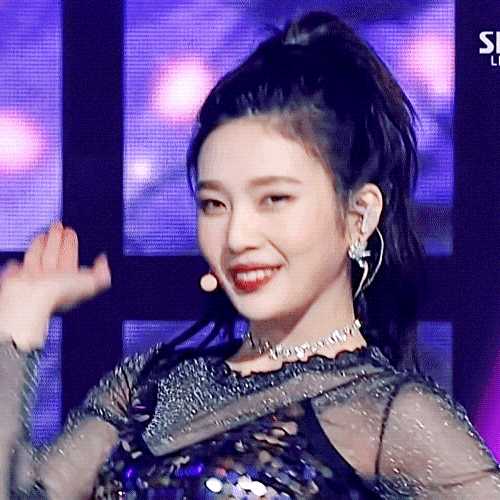 오늘자 인기가요 포니테일 레드벨벳 조이.gif | 인스티즈