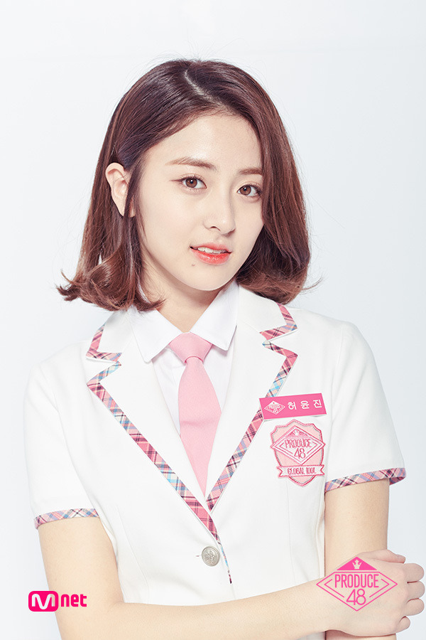 프로듀스48 기린쨩 허윤진.jpg | 인스티즈