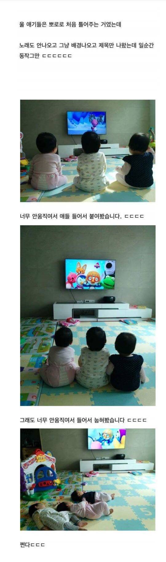 뽀로로 처음 본 아이 | 인스티즈