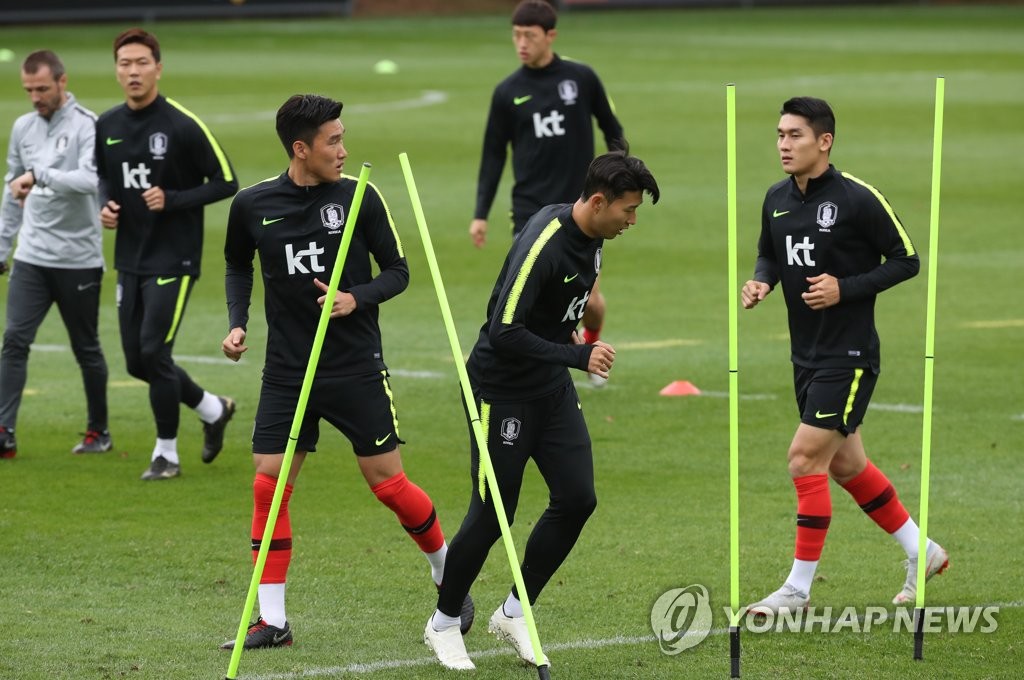 오늘자 대한민국 대표팀 트레이닝 사진.jpg | 인스티즈